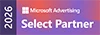 Microsoft Advertising Select Partner certification badge